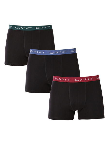 Gant Sada tří - pánské boxerky Gant černé