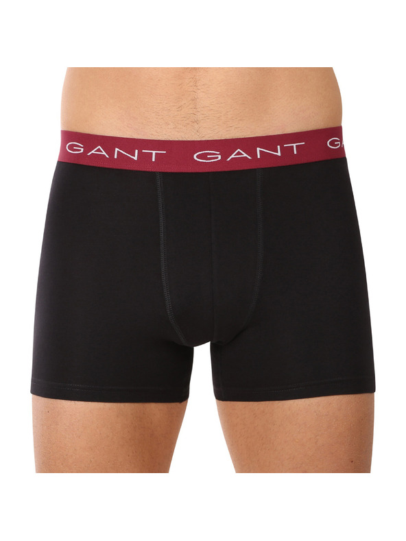Gant Sada tří - pánské boxerky Gant černé