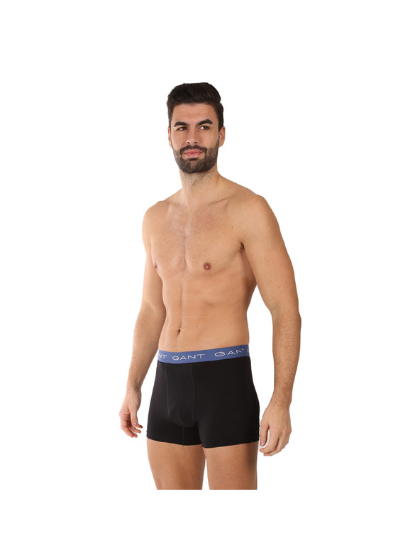 Gant Sada tří - pánské boxerky Gant černé