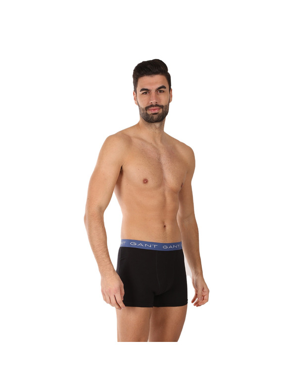 Gant Sada tří - pánské boxerky Gant černé
