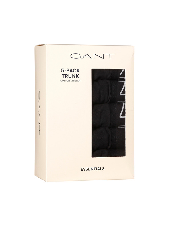 Gant Sada pěti - pánské boxerky Gant černé