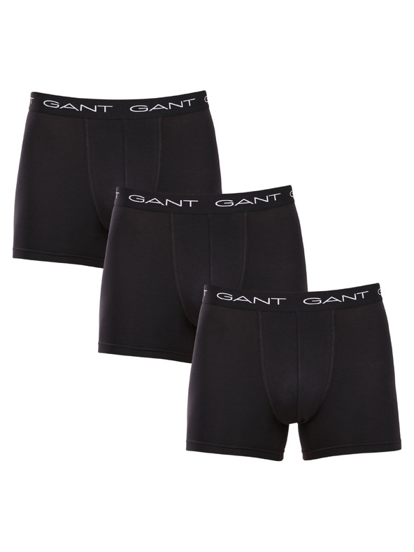 Gant Sada tří - pánské boxerky Gant černé