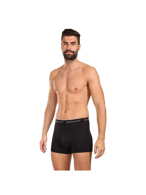 Gant Sada tří - pánské boxerky Gant černé