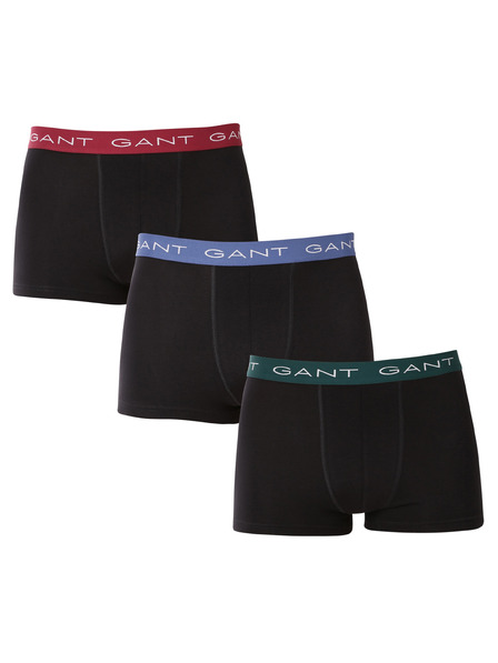 Gant Sada tří - pánské boxerky Gant černé