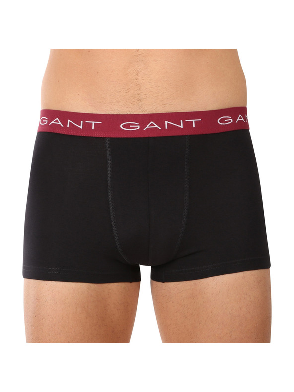 Gant Sada tří - pánské boxerky Gant černé