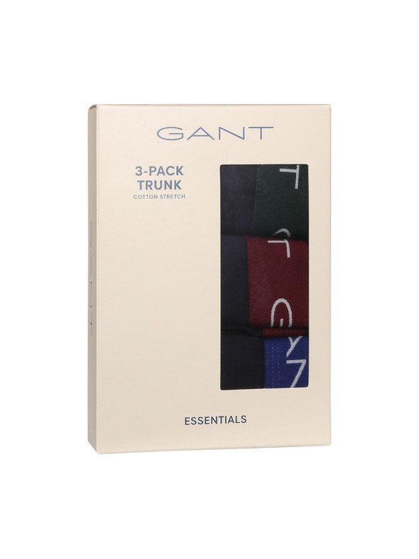 Gant Sada tří - pánské boxerky Gant modré