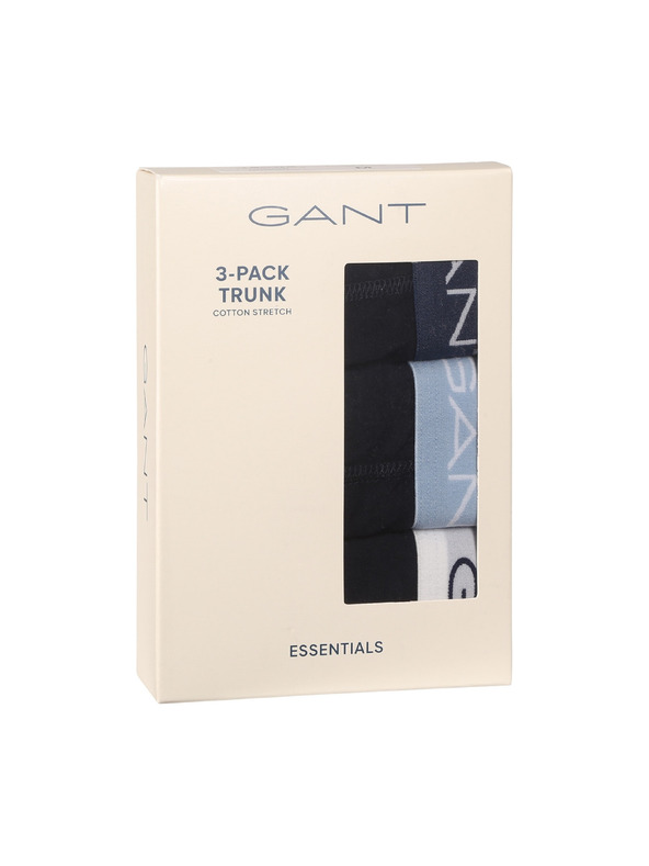 Gant Sada tří - pánské boxerky Gant modré