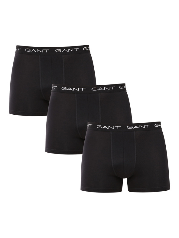 Gant Sada tří - pánské boxerky Gant černé