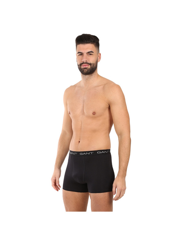 Gant Sada tří - pánské boxerky Gant černé