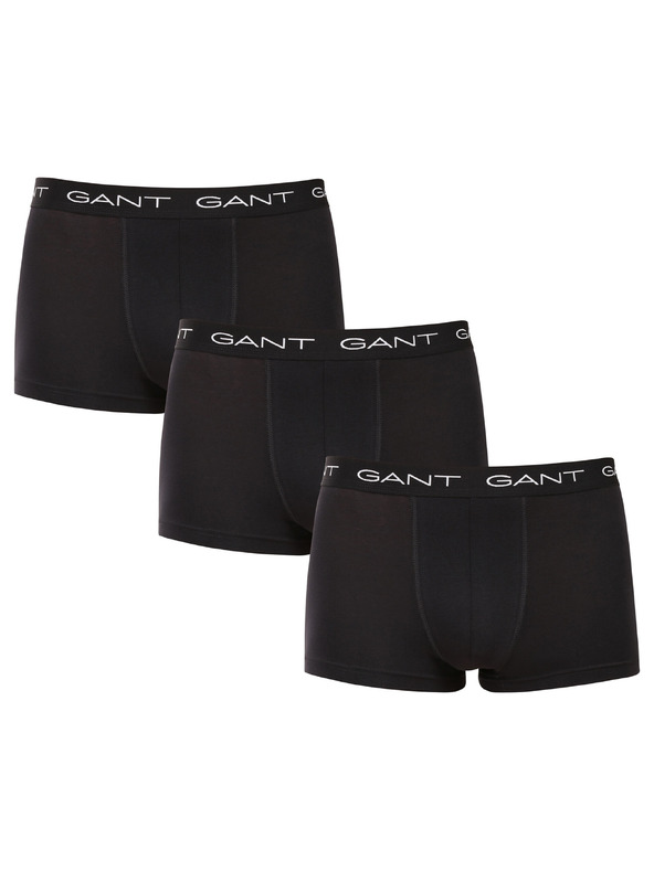 Gant Sada tří - pánské boxerky Gant černé