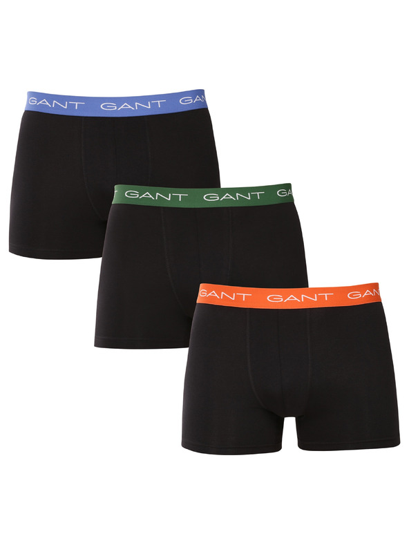 Gant Sada tří - pánské boxerky Gant černé