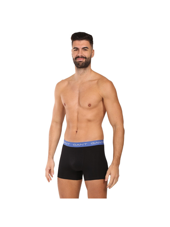 Gant Sada tří - pánské boxerky Gant černé