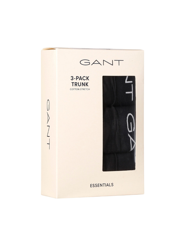 Gant Sada tří - pánské boxerky Gant černé