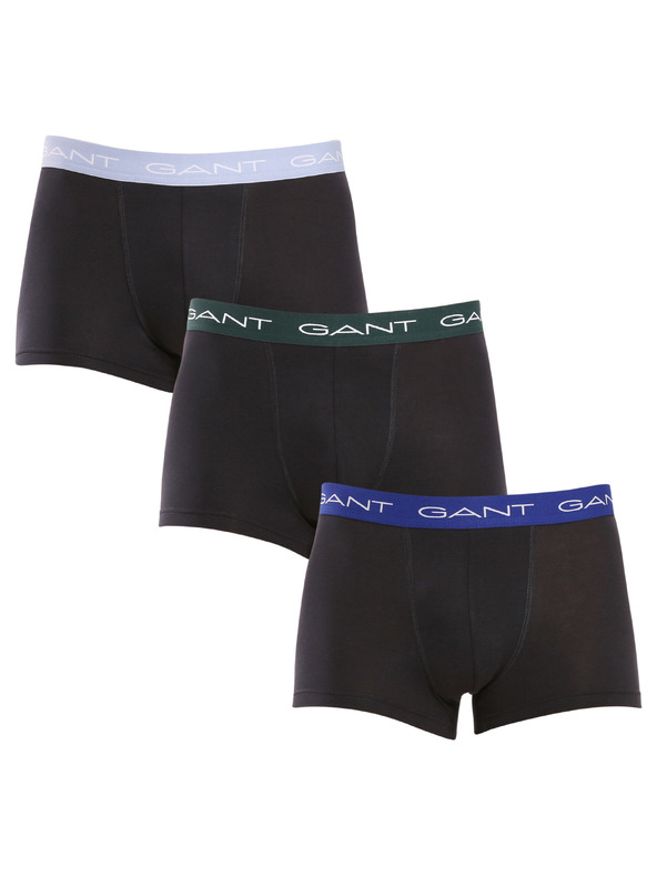 Gant Sada tří - pánské boxerky Gant černé