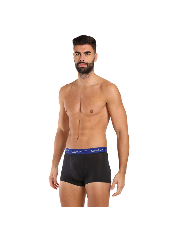 Gant Sada tří - pánské boxerky Gant černé