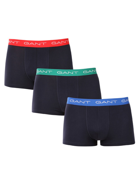 Gant Sada tří - pánské boxerky Gant tmavě modré