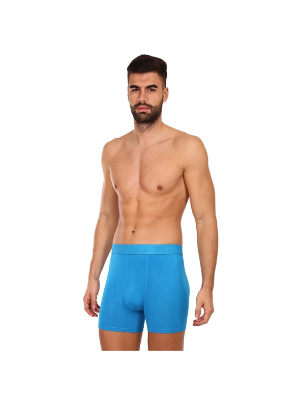 gino Pánské boxerky Gino modré