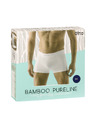 gino Pánské boxerky Gino bezešvé bambusové modré