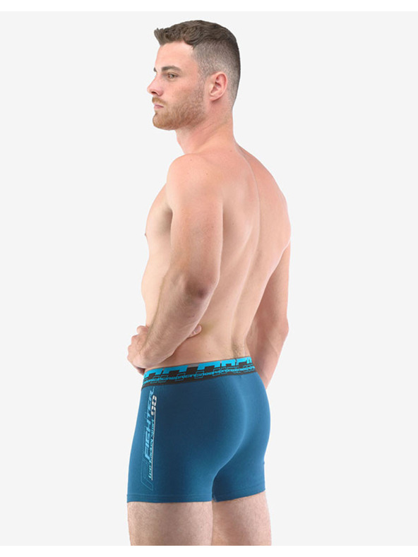 gino Pánské boxerky Gino modré