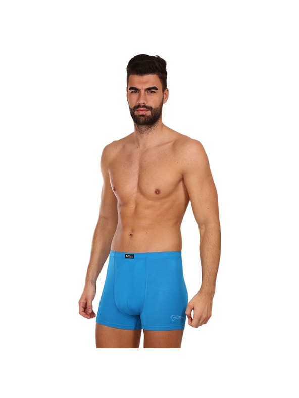 gino Pánské boxerky Gino modré