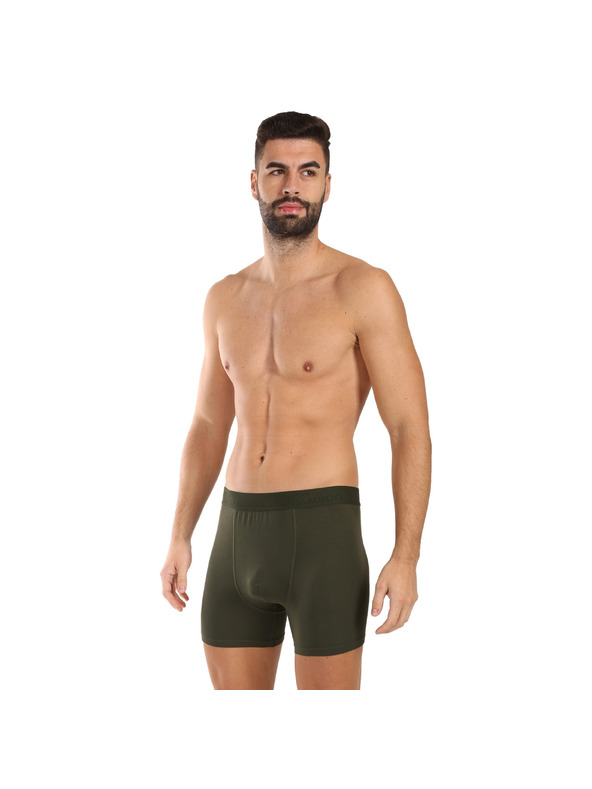 gino Pánské boxerky Gino zelené