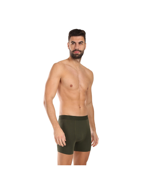 gino Pánské boxerky Gino zelené