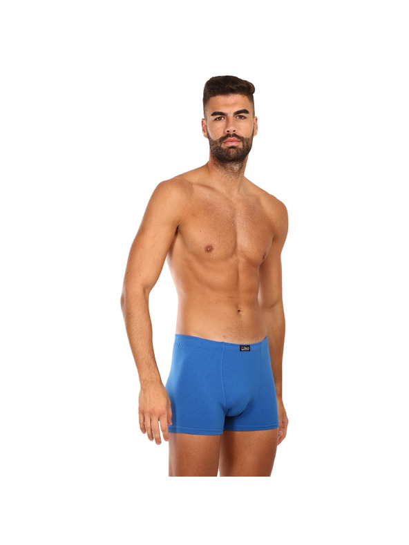 gino Pánské boxerky Gino modré