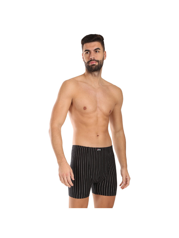 gino Pánské boxerky Gino černé