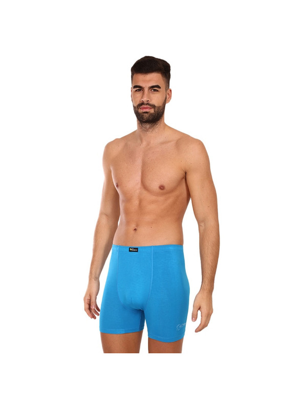 gino Pánské boxerky Gino modré