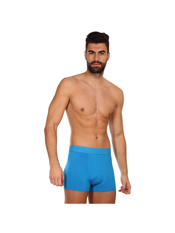 gino Pánské boxerky Gino modré
