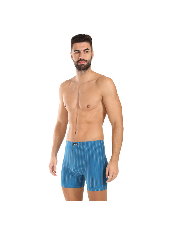 gino Pánské boxerky Gino zelené