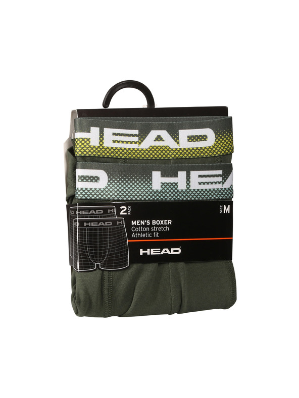 Head Sada dvou - pánské boxerky HEAD zelené