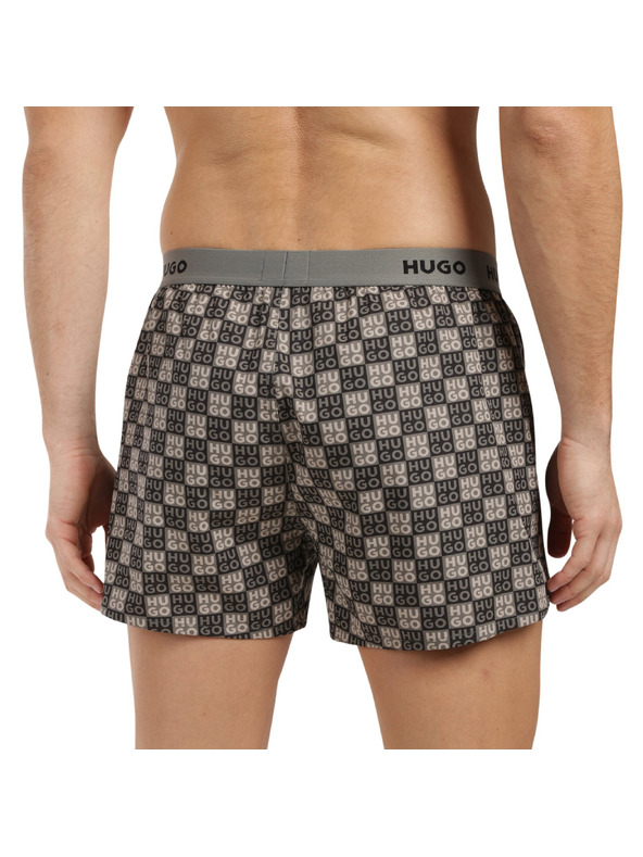 HUGO Sada tří - pánské trenky HUGO vícebarevné