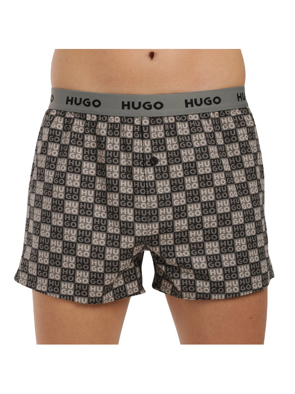 HUGO Sada tří - pánské trenky HUGO vícebarevné
