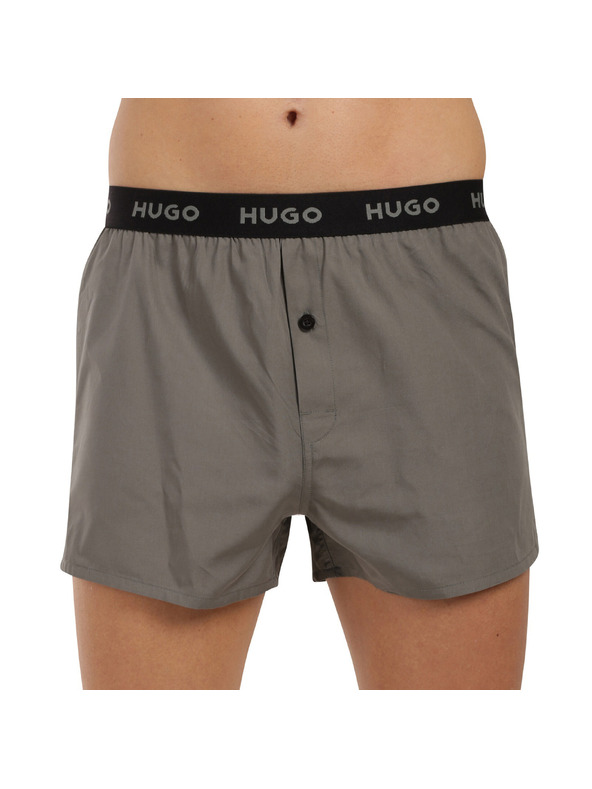 HUGO Sada tří - pánské trenky HUGO vícebarevné