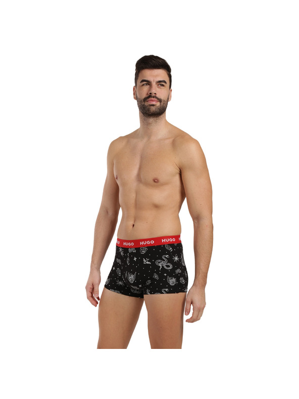 HUGO Sada tří - pánské boxerky HUGO vícebarevné