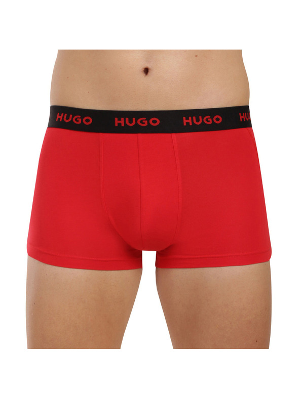 HUGO Sada tří - pánské boxerky HUGO vícebarevné