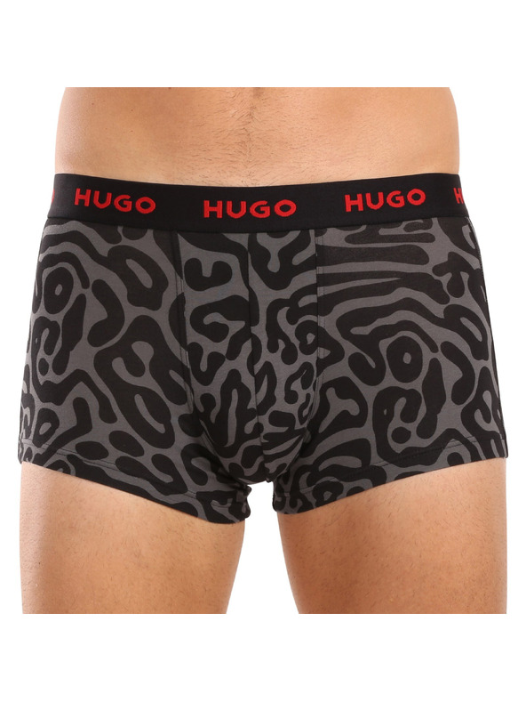 HUGO Sada tří - pánské boxerky HUGO vícebarevné