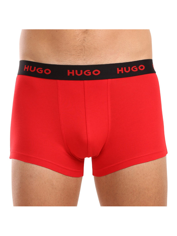 HUGO Sada tří - pánské boxerky HUGO vícebarevné
