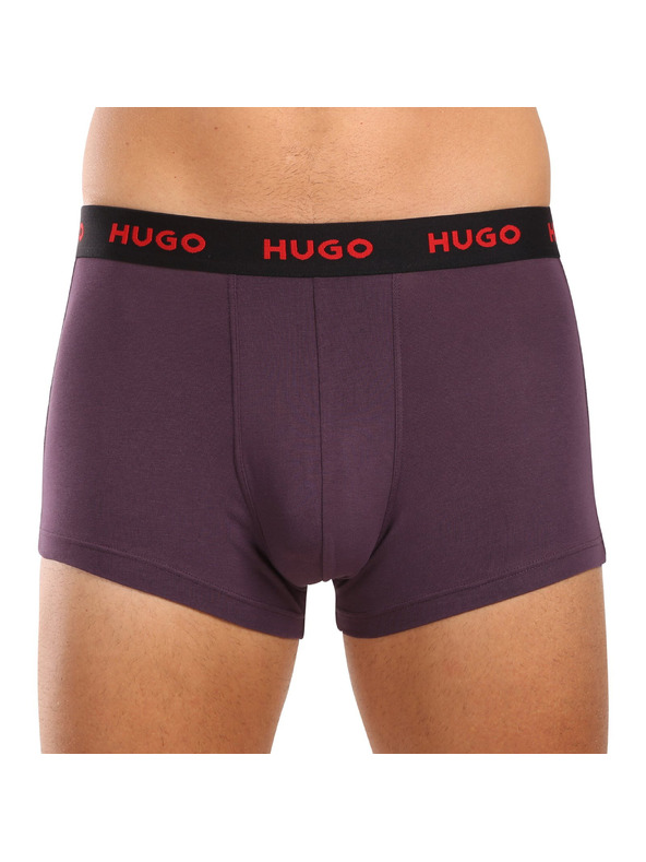 HUGO Sada tří - pánské boxerky HUGO vícebarevné