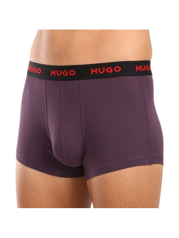 HUGO Sada tří - pánské boxerky HUGO vícebarevné