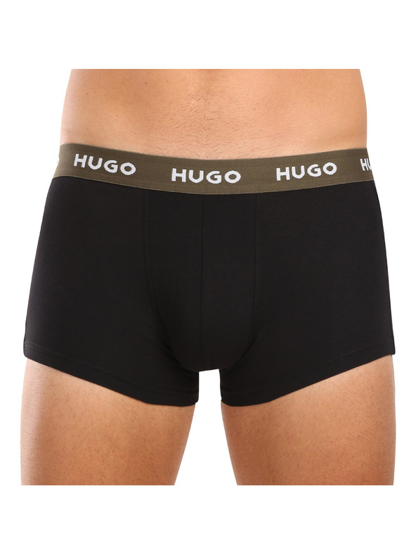 HUGO Sada tří - pánské boxerky HUGO vícebarevné