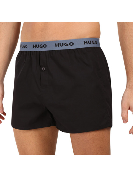 HUGO Sada tří - pánské trenky HUGO vícebarevné