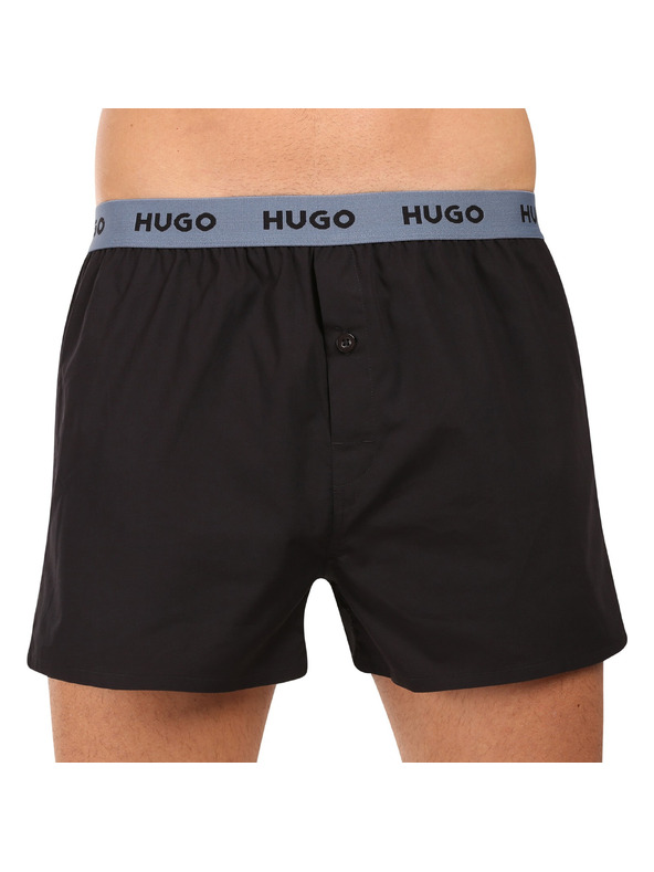 HUGO Sada tří - pánské trenky HUGO vícebarevné