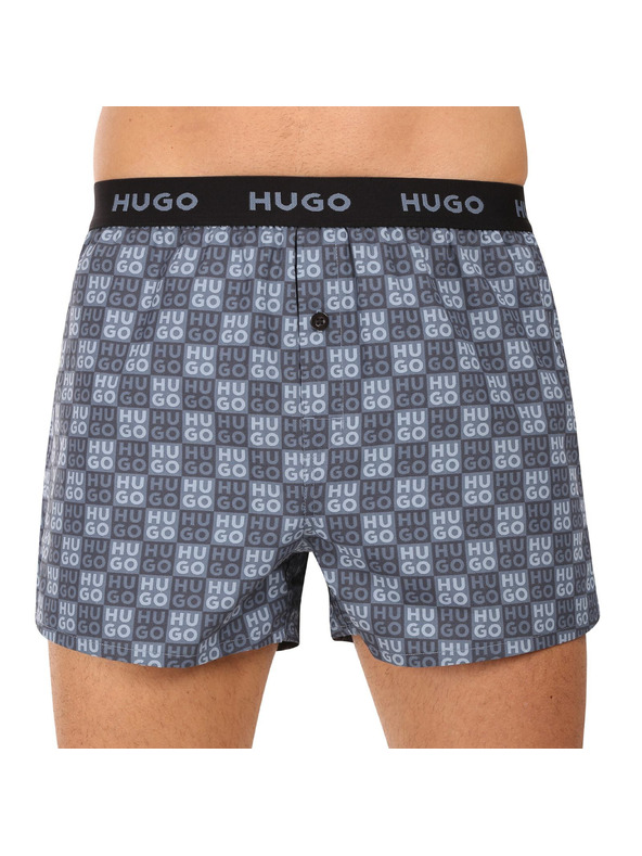 HUGO Sada tří - pánské trenky HUGO vícebarevné