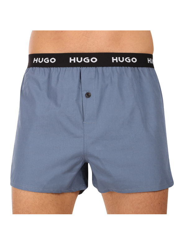 HUGO Sada tří - pánské trenky HUGO vícebarevné