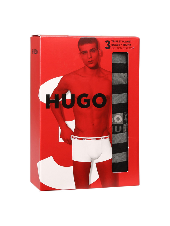 HUGO Sada tří - pánské boxerky HUGO vícebarevné