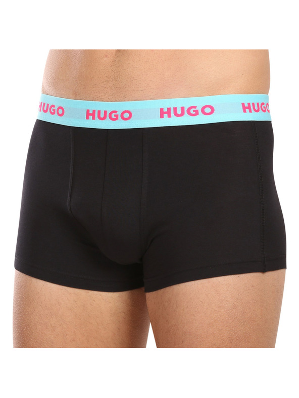 HUGO Sada tří - pánské boxerky HUGO vícebarevné