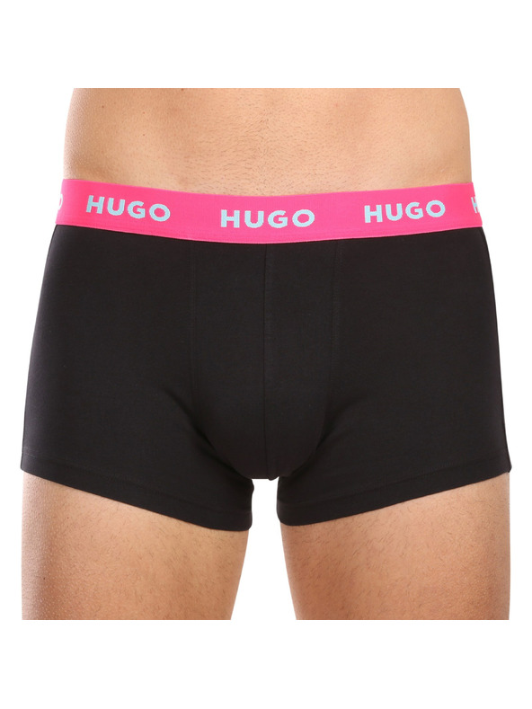 HUGO Sada tří - pánské boxerky HUGO vícebarevné
