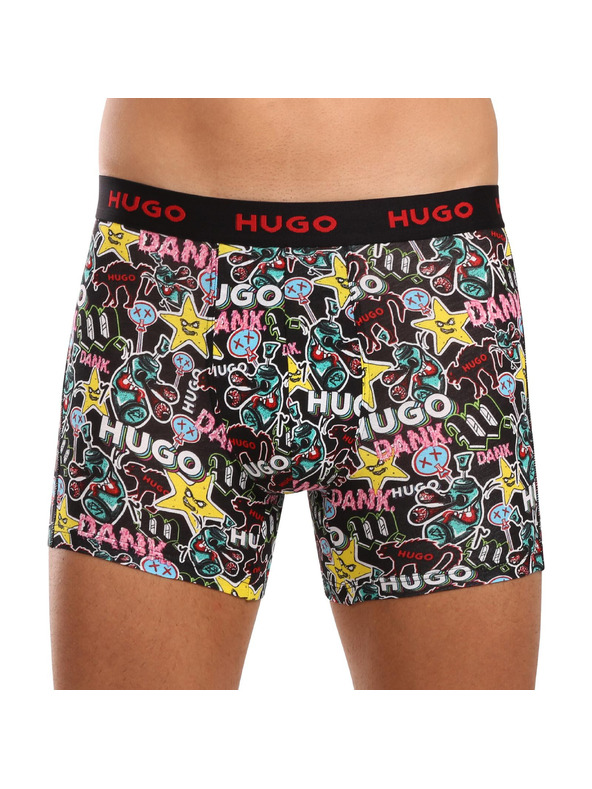 HUGO Sada tří - pánské boxerky HUGO vícebarevné